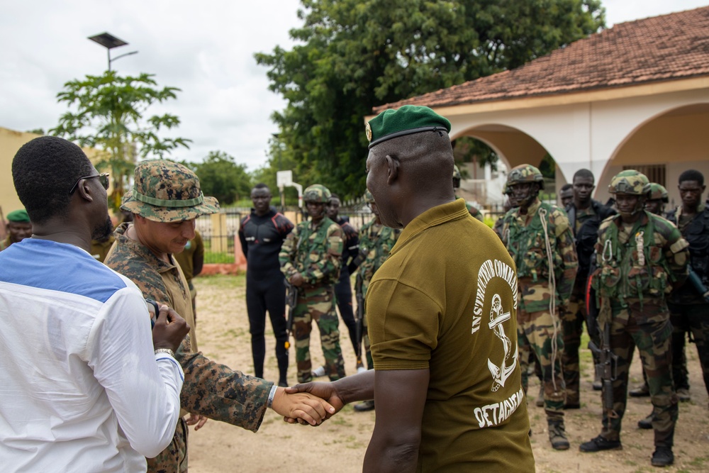 Senegalese Riverine and Jungle Warfare Course