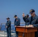 USS Cole Change of Command