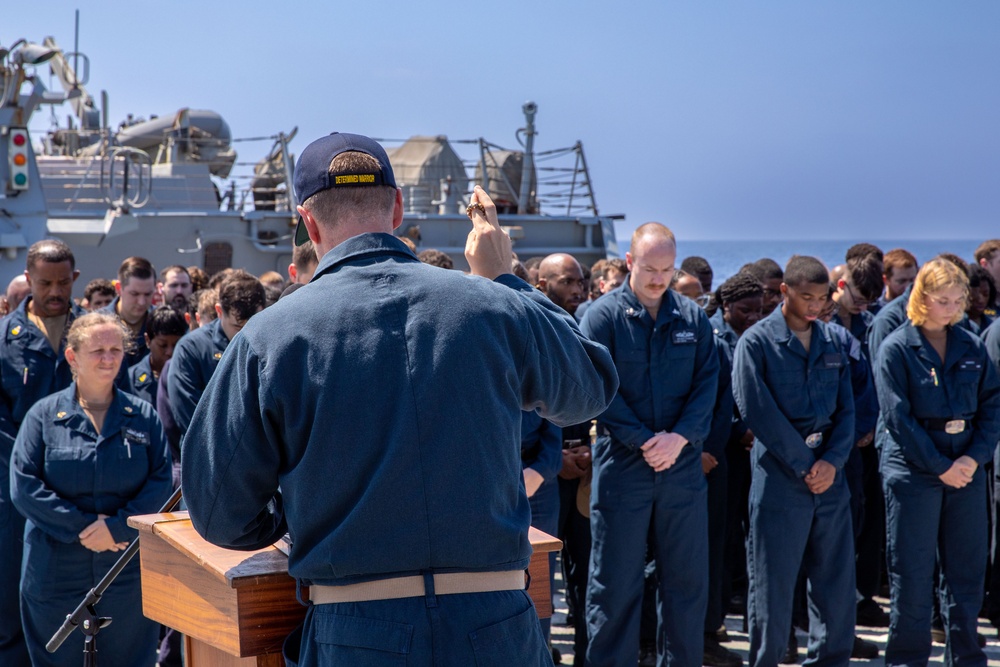 USS Cole Change of Command