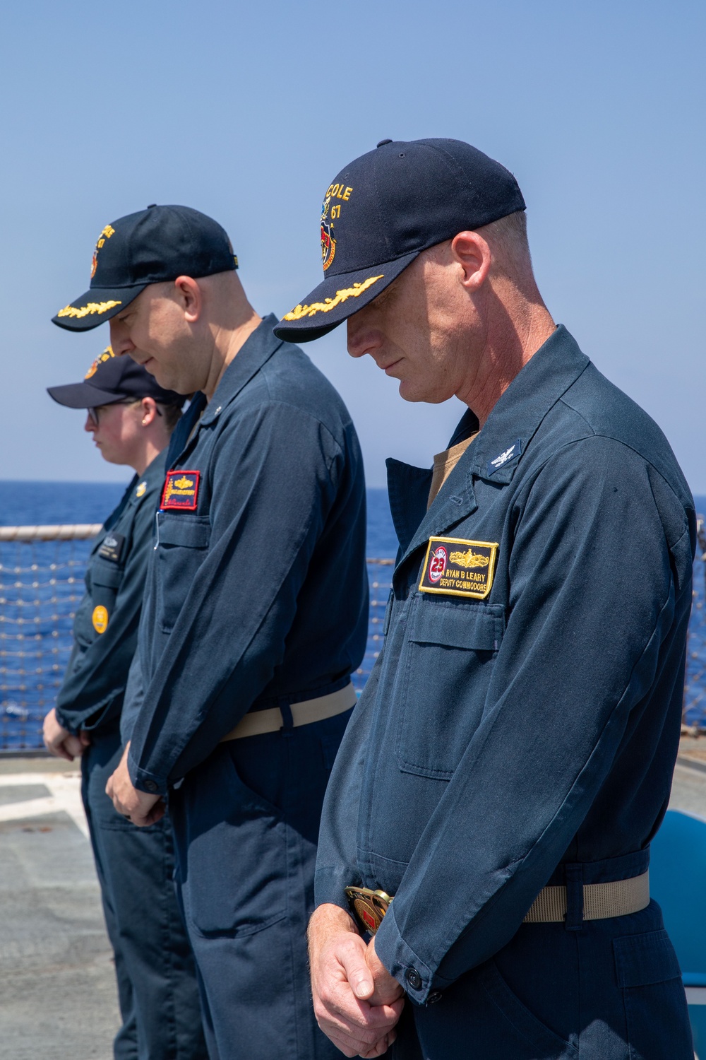 USS Cole Change of Command