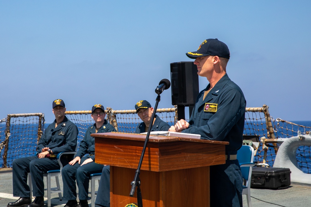 USS Cole Change of Command