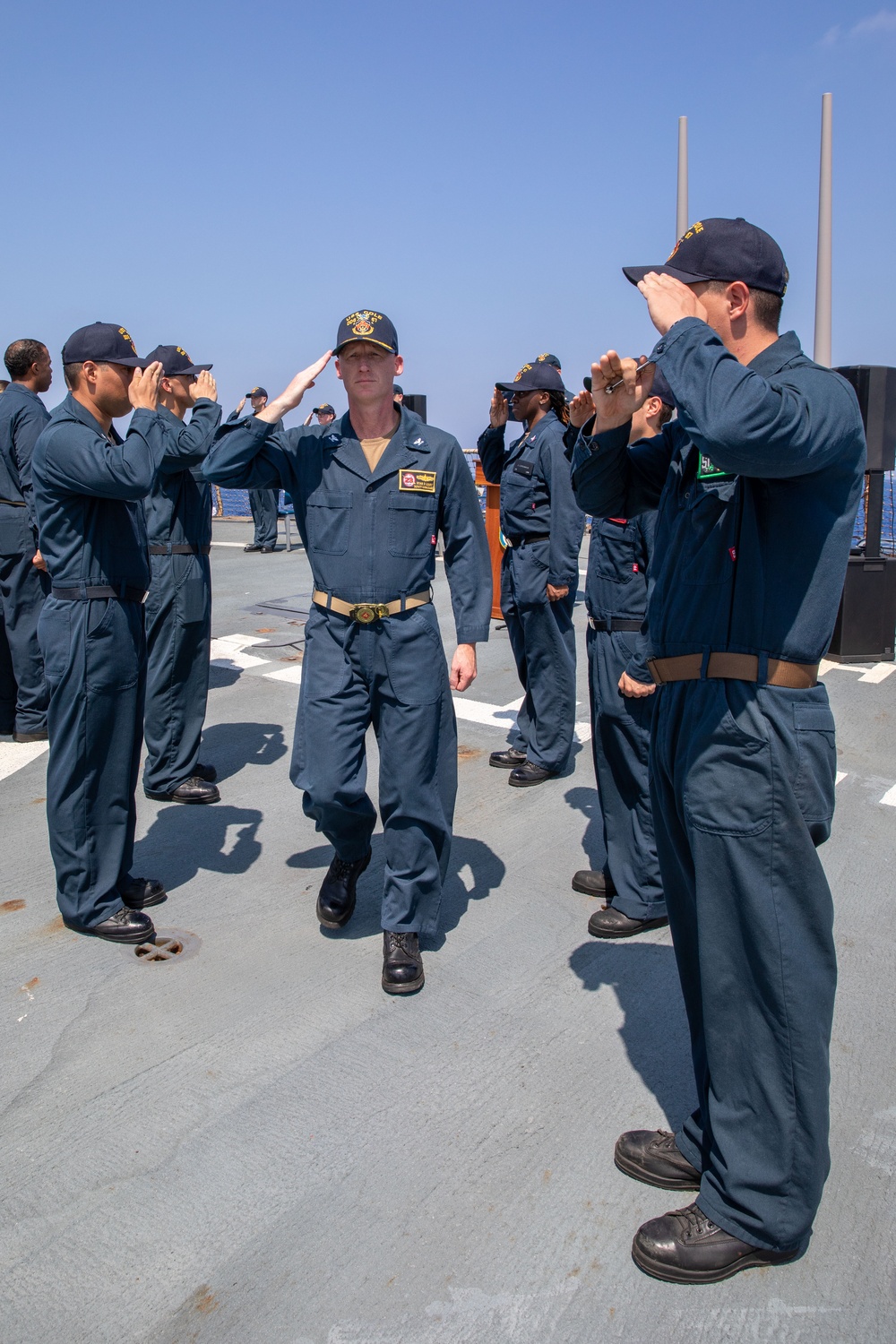 USS Cole Change of Command