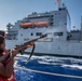 Replenishment-at-Sea aboard the USS Cole