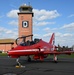 RAF Red Arrows perform over RAF Mildenhall for Airmen, community