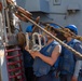 Replenishment-at-Sea aboard the USS Cole
