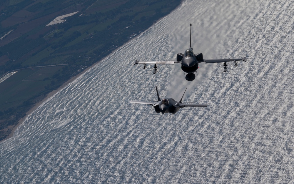 U.S. F-35s join NATO Allies in Ramstein Flag for cutting-edge air force integration, training