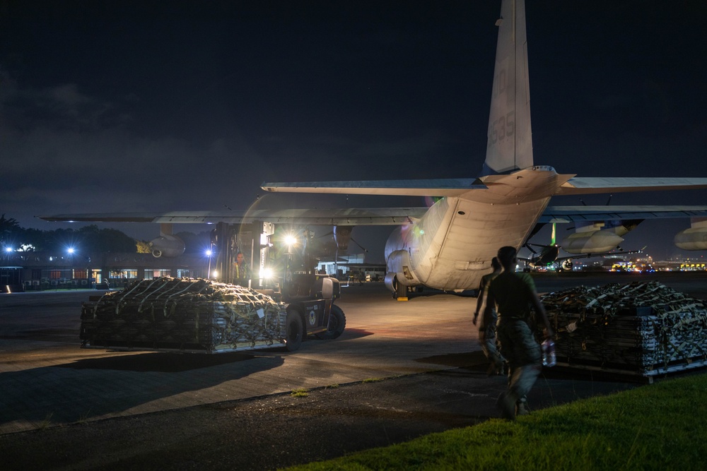 U.S. Marines with III Marine Expeditionary Force support humanitarian relief efforts alongside Philippine allies