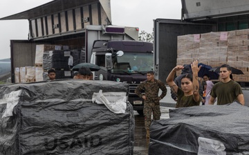 U.S. Marines with III Marine Expeditionary Force support humanitarian relief efforts alongside Philippine allies