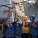 Replenishment-at-Sea aboard the USS Cole