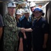 Director, Naval Nuclear Propulsion Program visits USS John C. Stennis