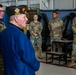 Alfred Lipphardt, Veterans of Foreign Wars commander-in-chief, visits Aviano Air Base