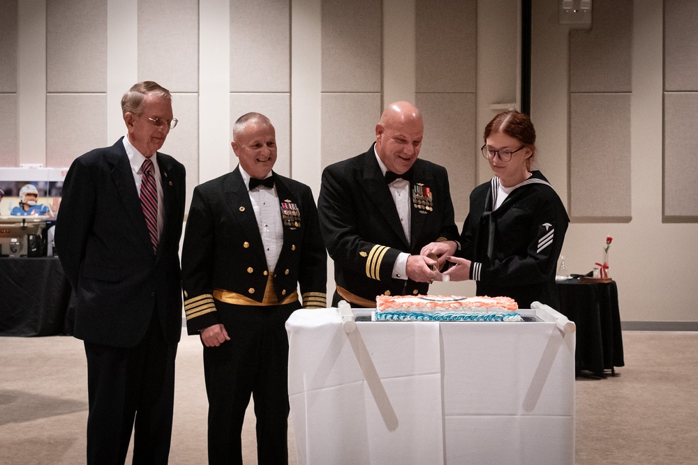 Naval Health Clinic Cherry Point Celebrates Navy’s 249th Birthday with Ball