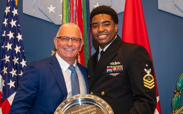 NAVY REGION EUROPE, AFRICA, CENTRAL SAILOR NAMED DEPARTMENT OF DEFENSE ENLISTED AIDE OF THE YEAR