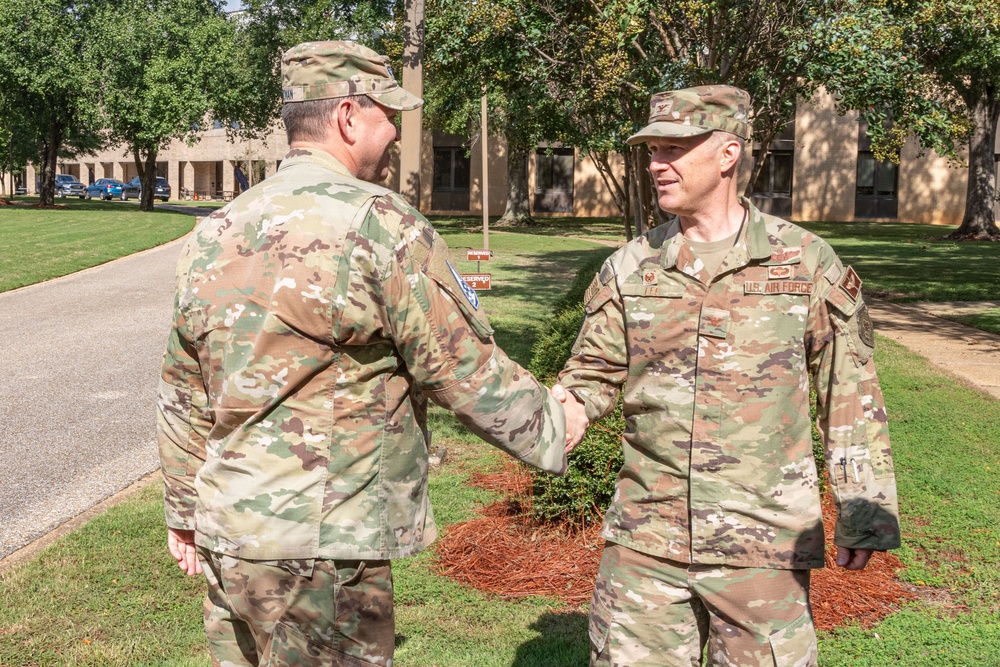 Gen Saltzman visits Air War College