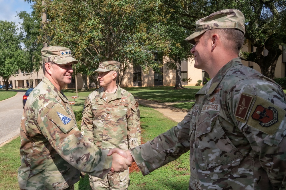 Gen Saltzman visits Air War College