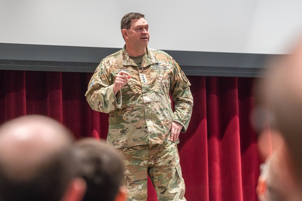 Gen Saltzman visits Maxwell AFB