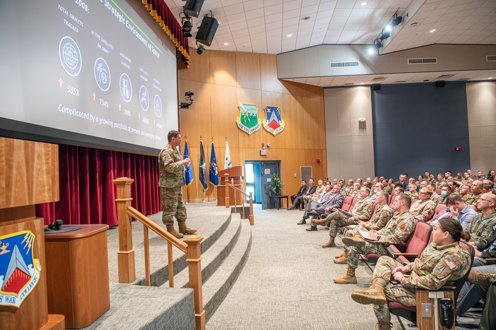 Gen Saltzman visits Maxwell AFB