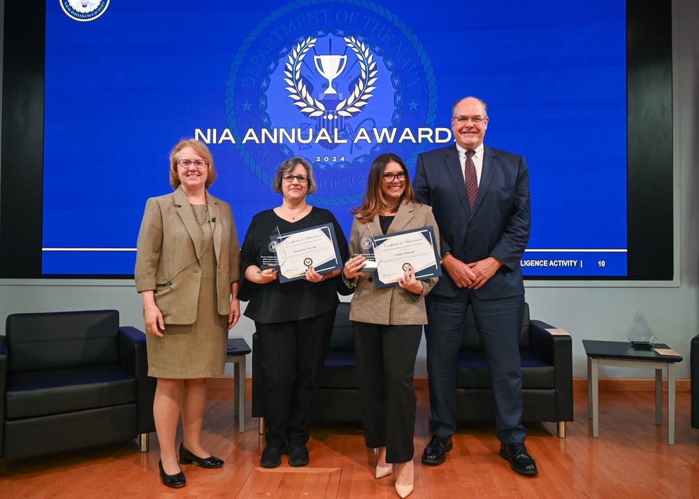 Naval Intelligence Activity Strategic Communications Team Honored with 2024 NIA Outstanding Enabler Award