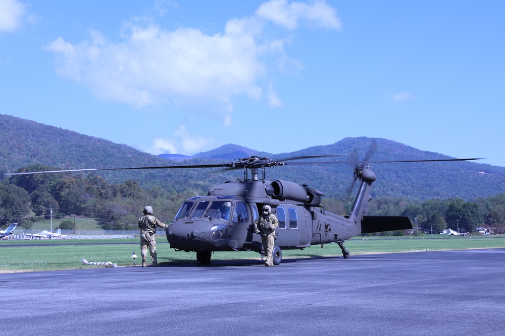 Blackhawk medics stand ready after Hurricane Helene