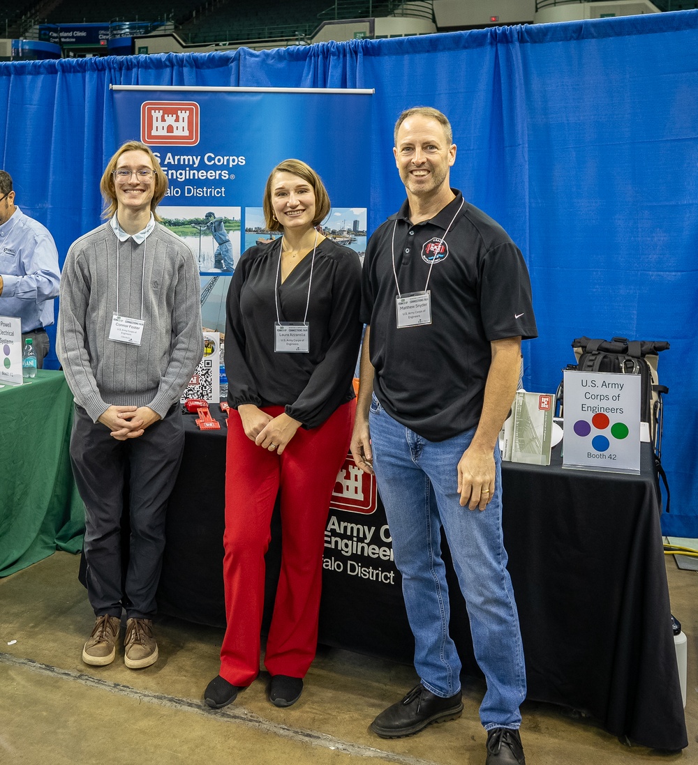 The Buffalo District attends Cleveland State University's Engineering &amp; Computer Science Connections Fair