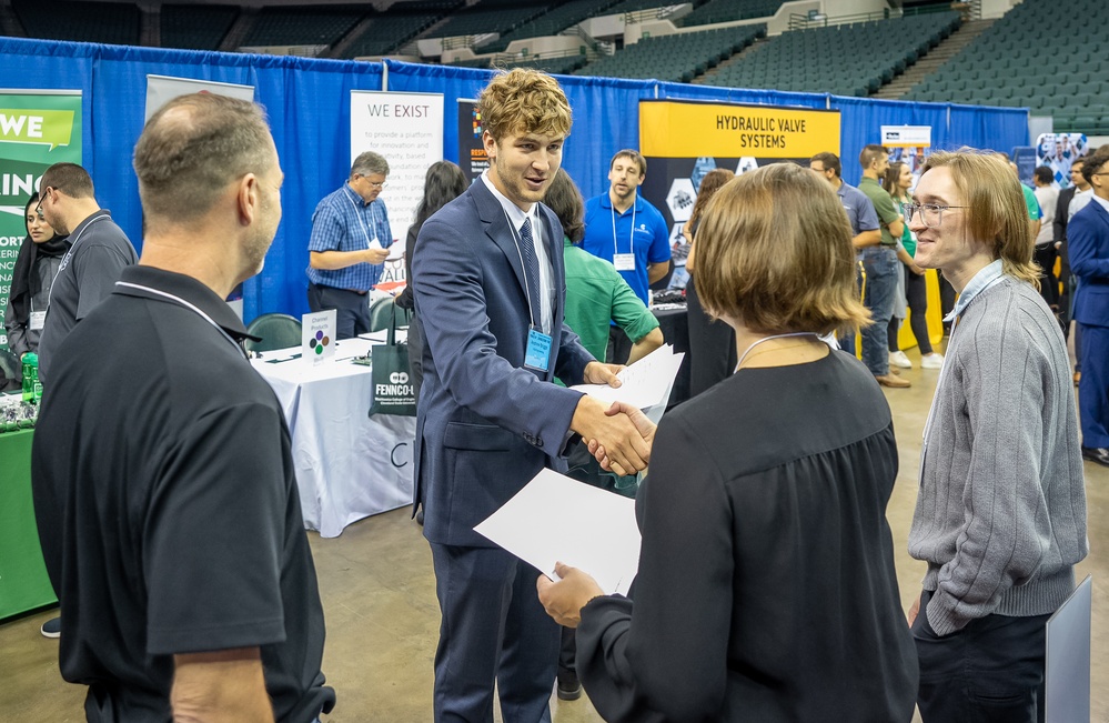 The Buffalo District attends Cleveland State University's Engineering &amp; Computer Science Connections Fair