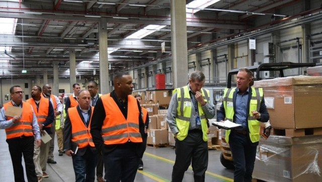 21st TSC Visits Amazon Fulfillment Site