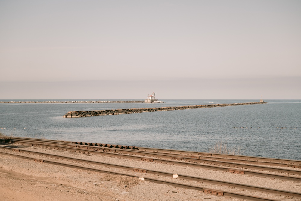 Oswego Breakwater Construction Nears Completion