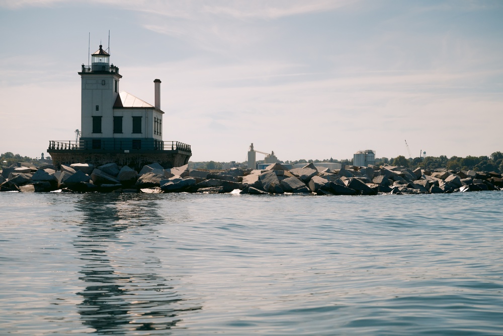 Oswego Breakwater Construction Nears Completion