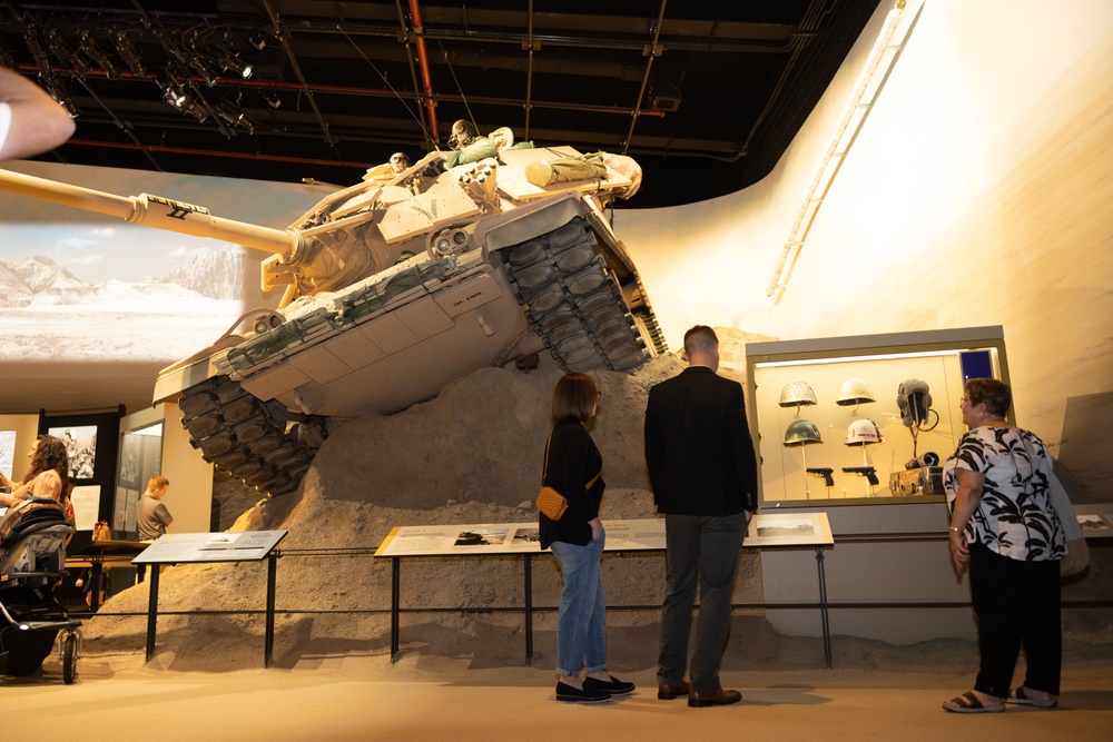 National Museum of the Marine Corps New Exhibit Ribbon Cutting