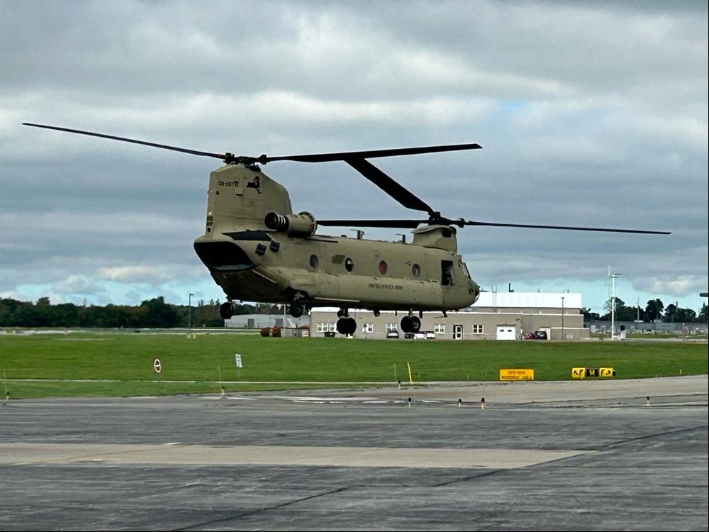 New York Army National Guard Aviators Provide Assistance to North Carolina