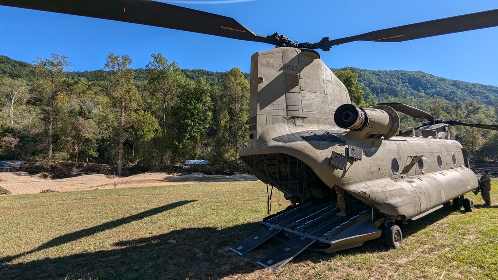 New York National Guard Supports Hurricane Helene