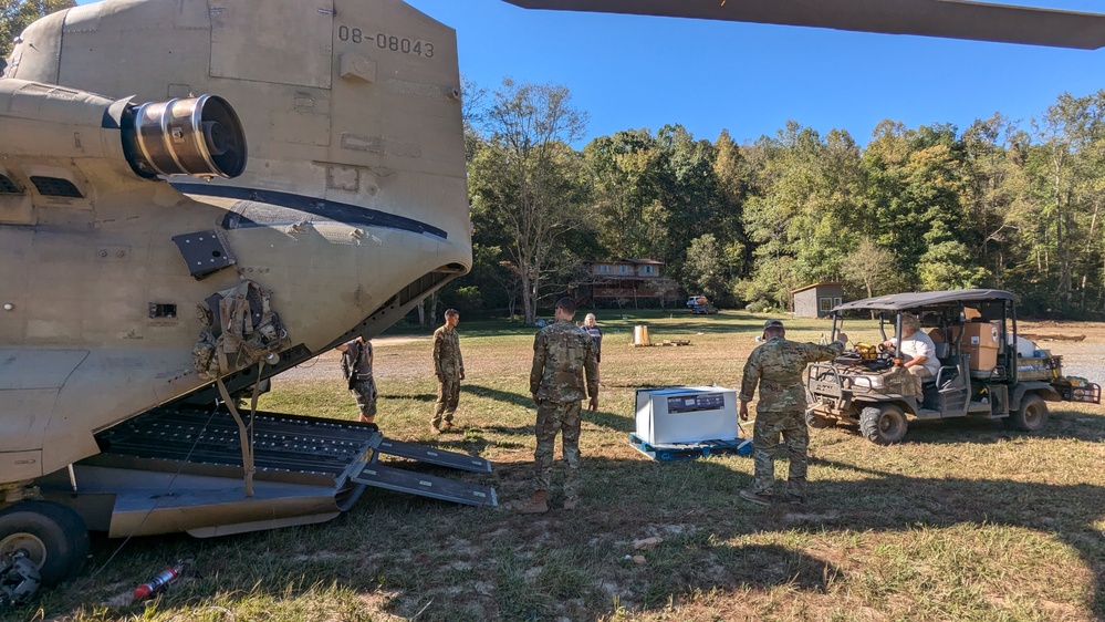 New York National Guard Supports Hurricane Helene