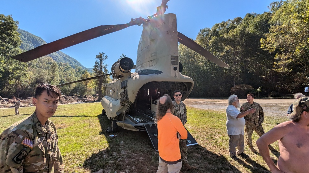 New York National Guard Supports Hurricane Helene