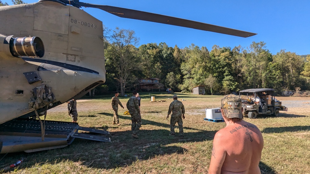 New York National Guard Supports Hurricane Helene