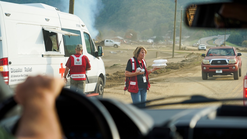 Volunteers Provide Support to Hurricane Helene Survivors