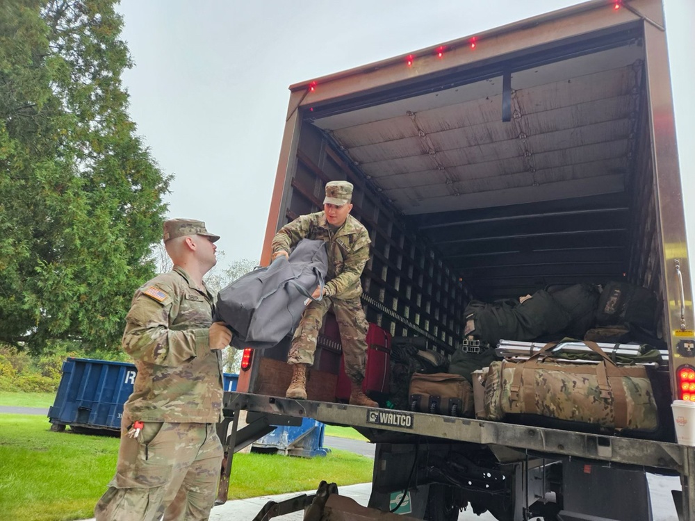 New York Army National Guard engineers heading to South Carolina to assist in Hurricane Helene recovery