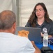 FEMA Disaster Survivor Assistance Team Member Registers a Hurricane Helene Survivor