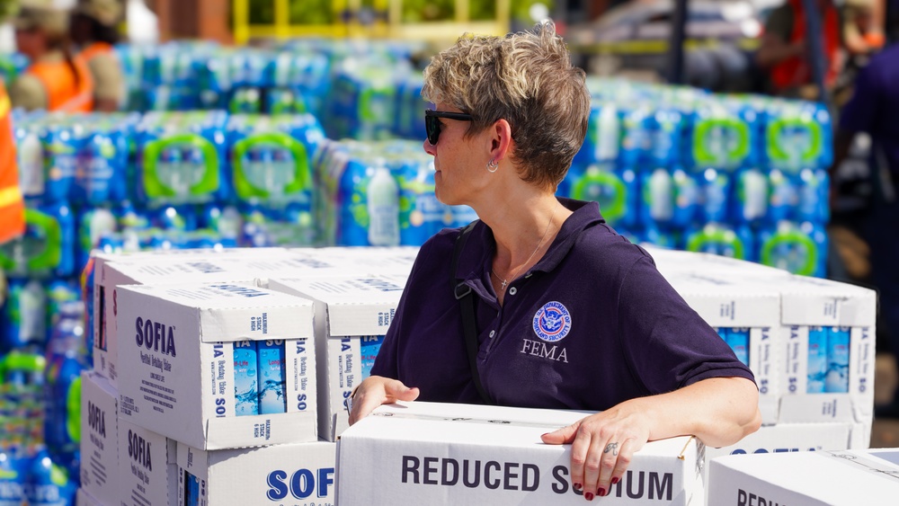 Supplies Delivered to Hurricane Helene Survivors