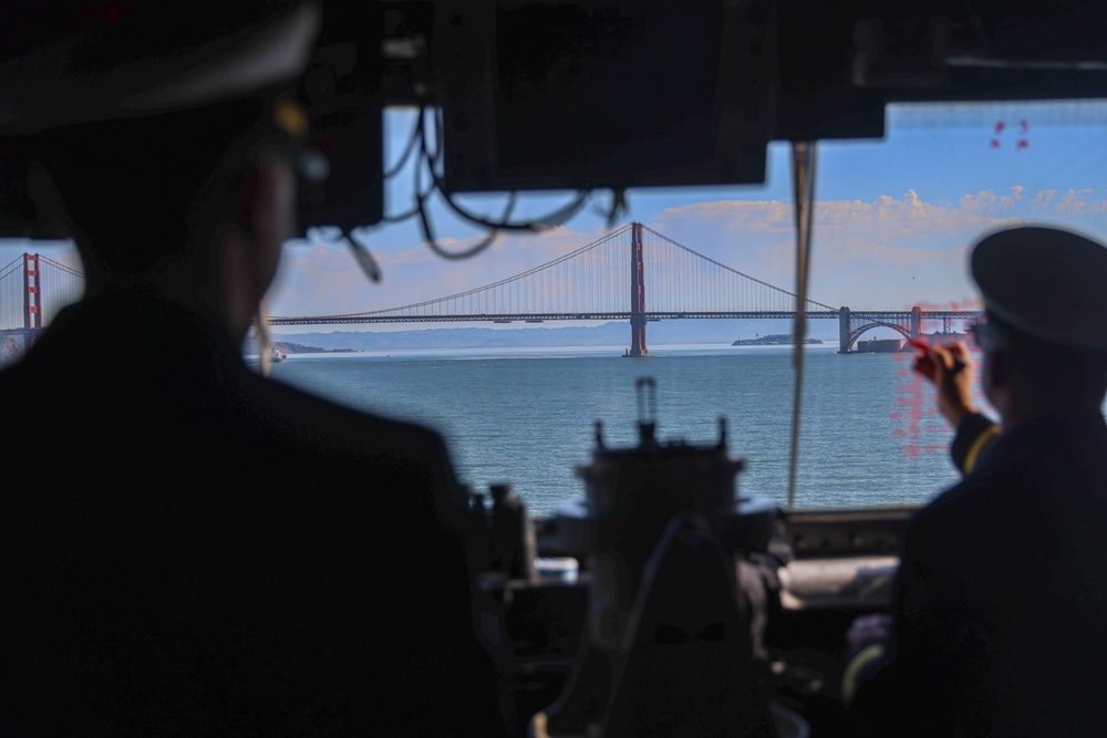 15th MEU, USS Somerset Arrives at San Francisco Fleet Week 2024