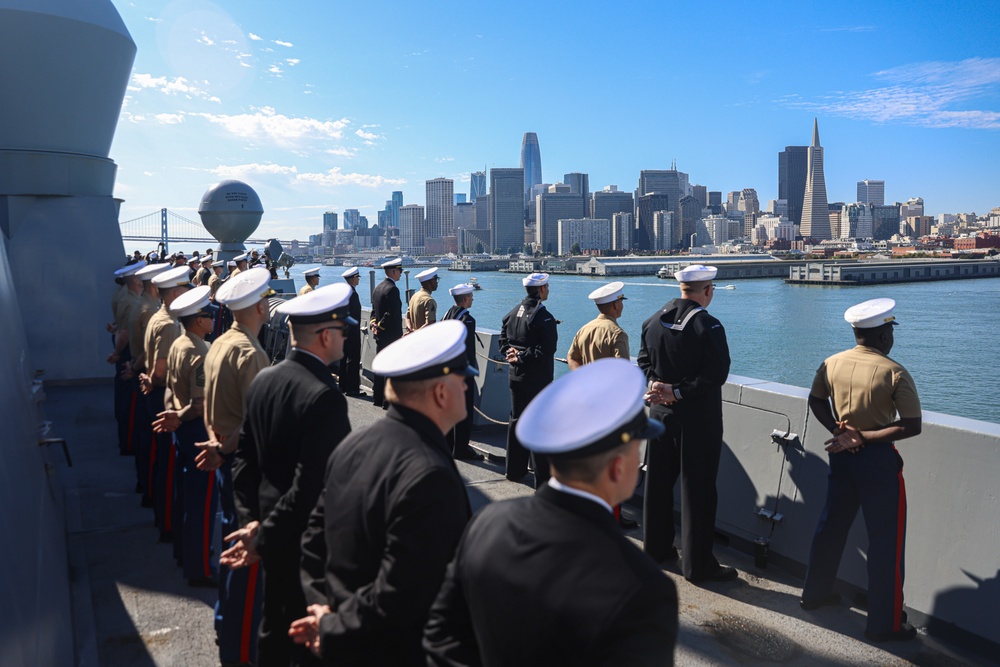 15th MEU, USS Somerset Arrives at San Francisco Fleet Week 2024