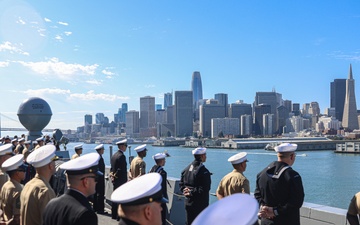 15th MEU, USS Somerset Arrives at San Francisco Fleet Week 2024