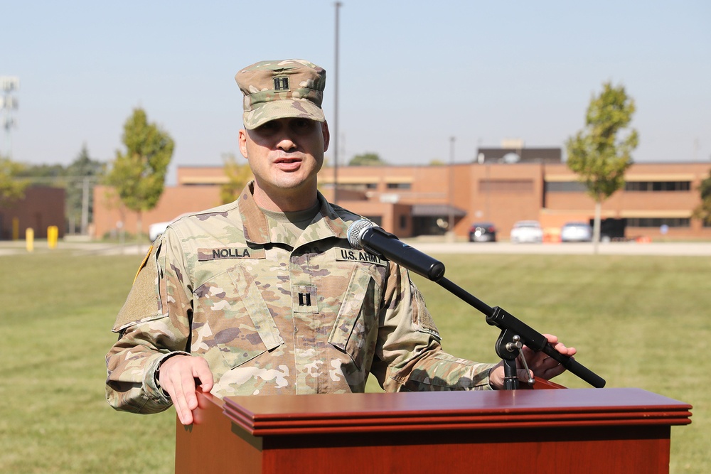 85th U.S Army Reserve Support Command welcomes its new HHC commander