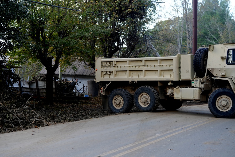 Army Reserve Engineers Support Hurricane Helene Emergency Efforts