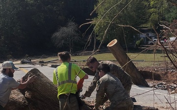 Army Reserve Engineers Support Hurricane Helene Emergency Efforts