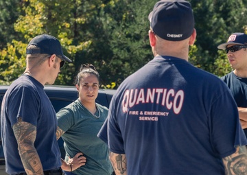 Marine Corps Officer trains for strongman competition