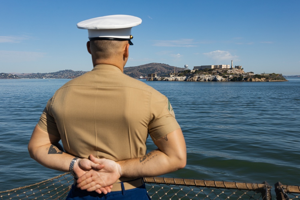 15th MEU, USS Somerset Arrives at San Francisco Fleet Week 2024