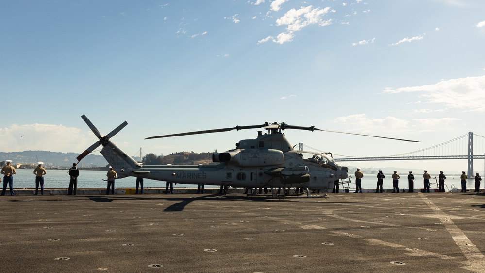 15th MEU, USS Somerset Arrives at San Francisco Fleet Week 2024