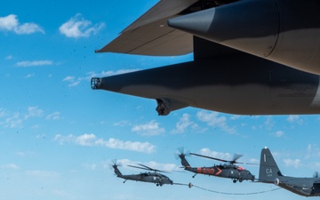 Helicopter Air-to-Air Refueling training