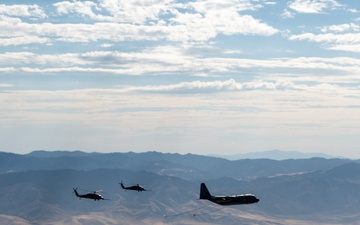 Helicopter Air-to-Air Refueling training