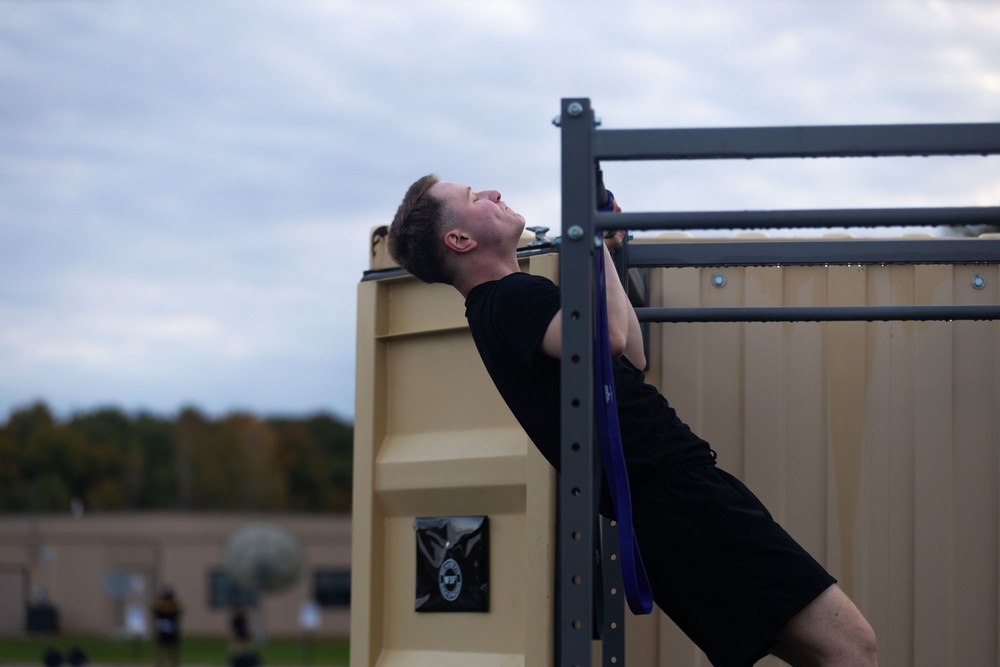 Soldiers strengthen SHARP awareness through combined physical fitness and training session